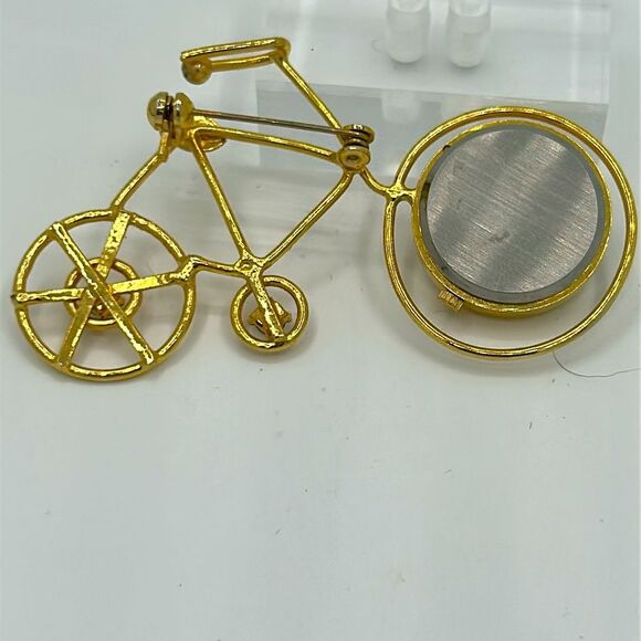 Vintage watch brooch - Picture 4 of 6